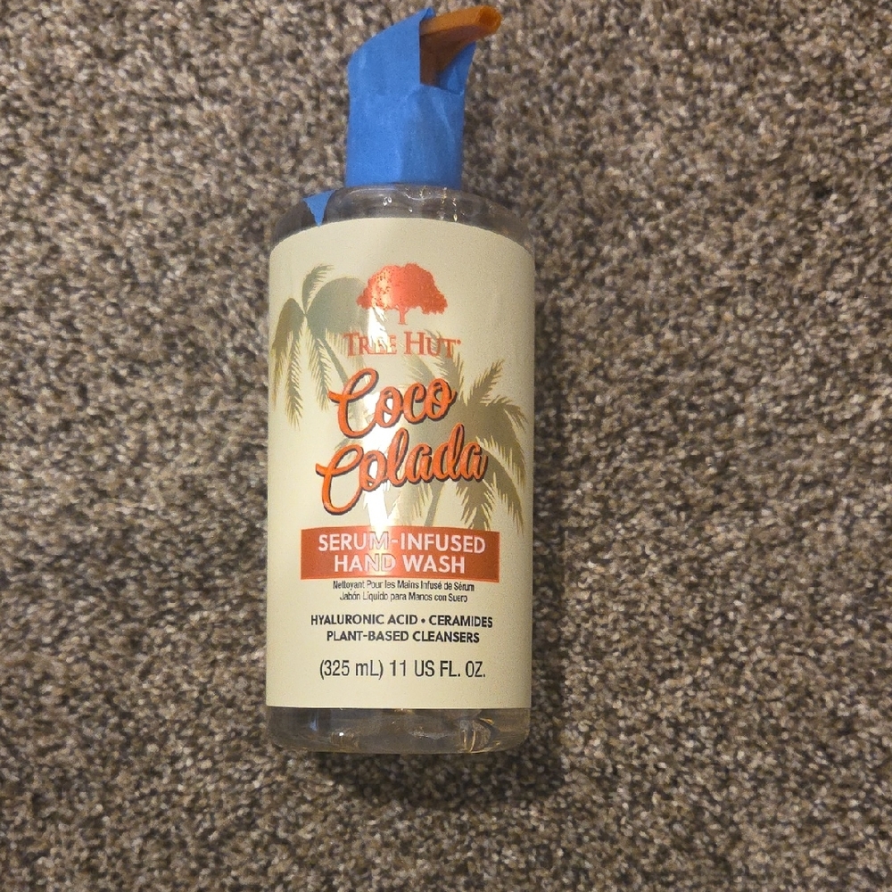 Never Opened Tree Hut Coco Colada Hand Wash - Blue and Orange